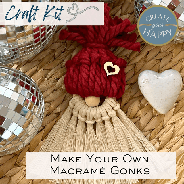 Macrame Gonk (makes 2)